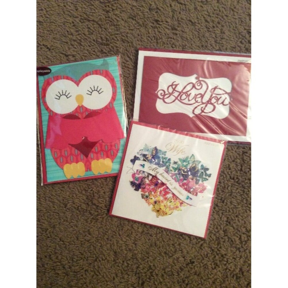 3 Papyrus Cards B17